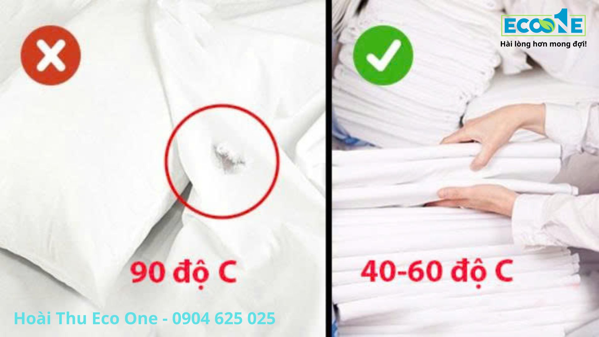 Lựa chọn nhiệt độ nước phù hợp với từng loại đồ vải Khách sạn Lựa chọn nhiệt độ nước phù hợp với từng loại đồ vải Khách sạn